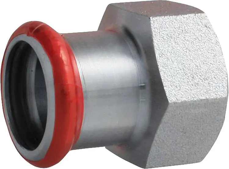 Ausverkauf C-Stahl Pressfitting M-KOntur Übergangsm.(i/IG) 15 x 1/2"