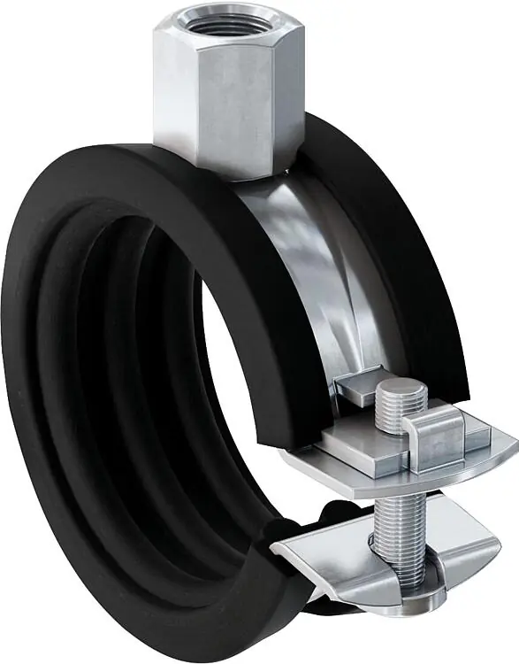 Clip-Rohrschelle 1/2" 20 - 24 mm M8+M10, verzinkt Must-Have