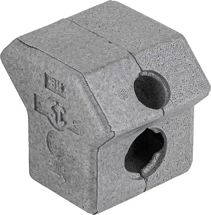 Top-Seller Dämmschale für Schlösser-Freistrom- und KFR-Ventile DN15 (1/2")