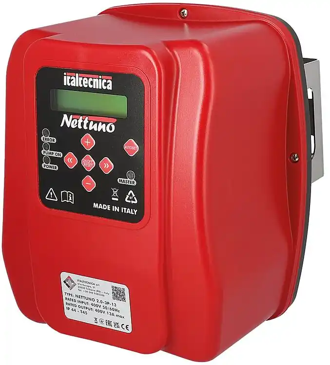 Wochenendangebot Druckschalter drehzahlsteuerbar Nettuno 400V AC 3-phasig für Elektropumpen, ohne Drucksensor